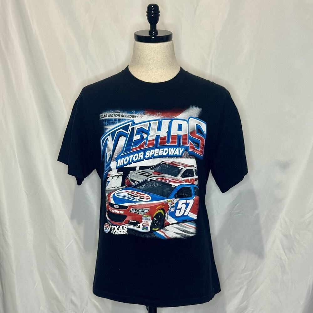 Vintage NASCAR Texas Motor Speedway Shirt Mens Large Lone Star Showdown Keya Tag